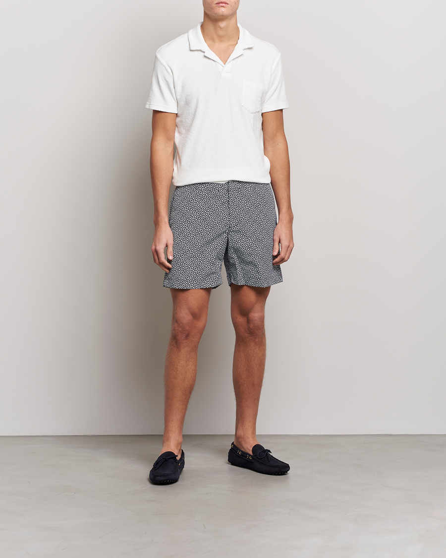 Herren | Poloshirts | Orlebar Brown | Terry Polo Sea Mist