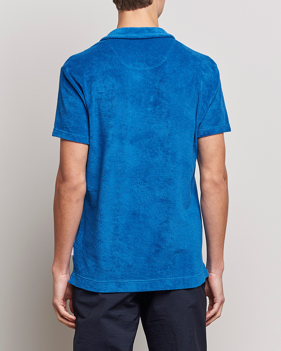 Herren | Poloshirts | Orlebar Brown | Terry Polo Signal Blue