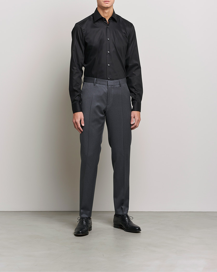 Herren | Formelle Hemden | BOSS BLACK | Joe Regular Fit Shirt Black