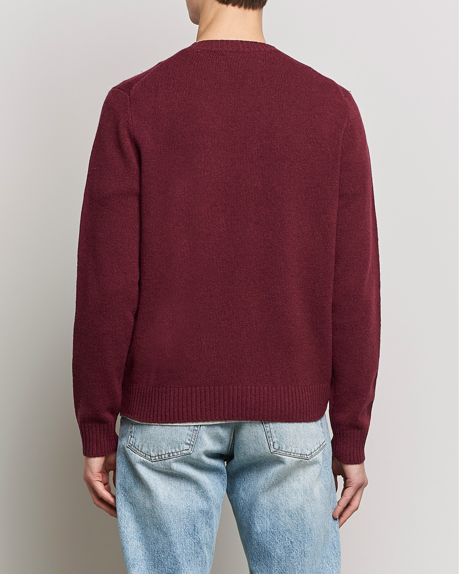 Herren | Pullover | Samsøe Samsøe | Samsøe & Samsøe Sylli Wool Crew Neck Windsor Wine