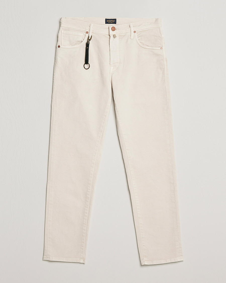 Herren | Hosen | Incotex | Bull Denim 5-Pocket Pants White