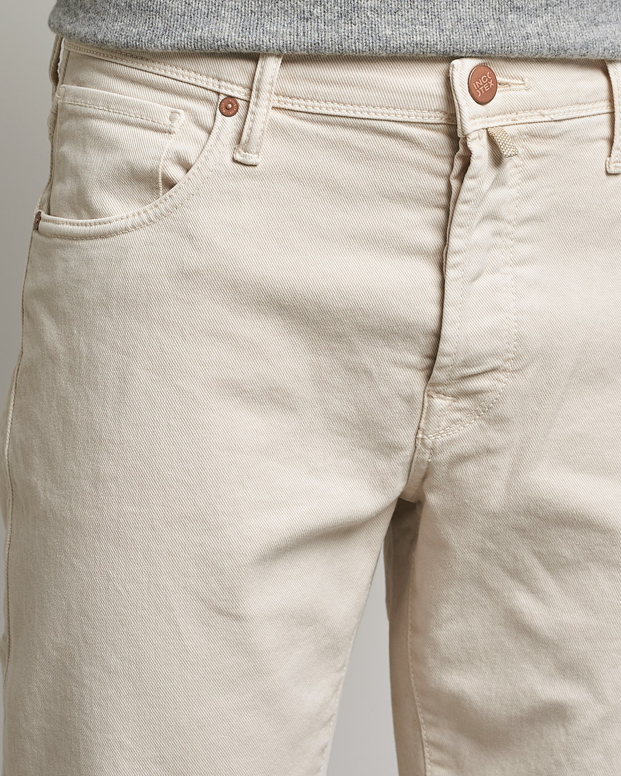 Herren | Hosen | Incotex | Bull Denim 5-Pocket Pants White
