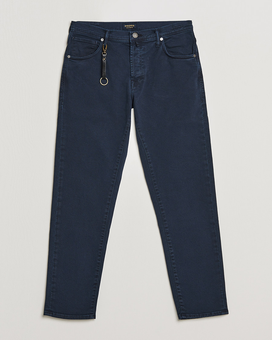 Herren | Hosen | Incotex | Bull Denim 5-Pocket Pants Navy