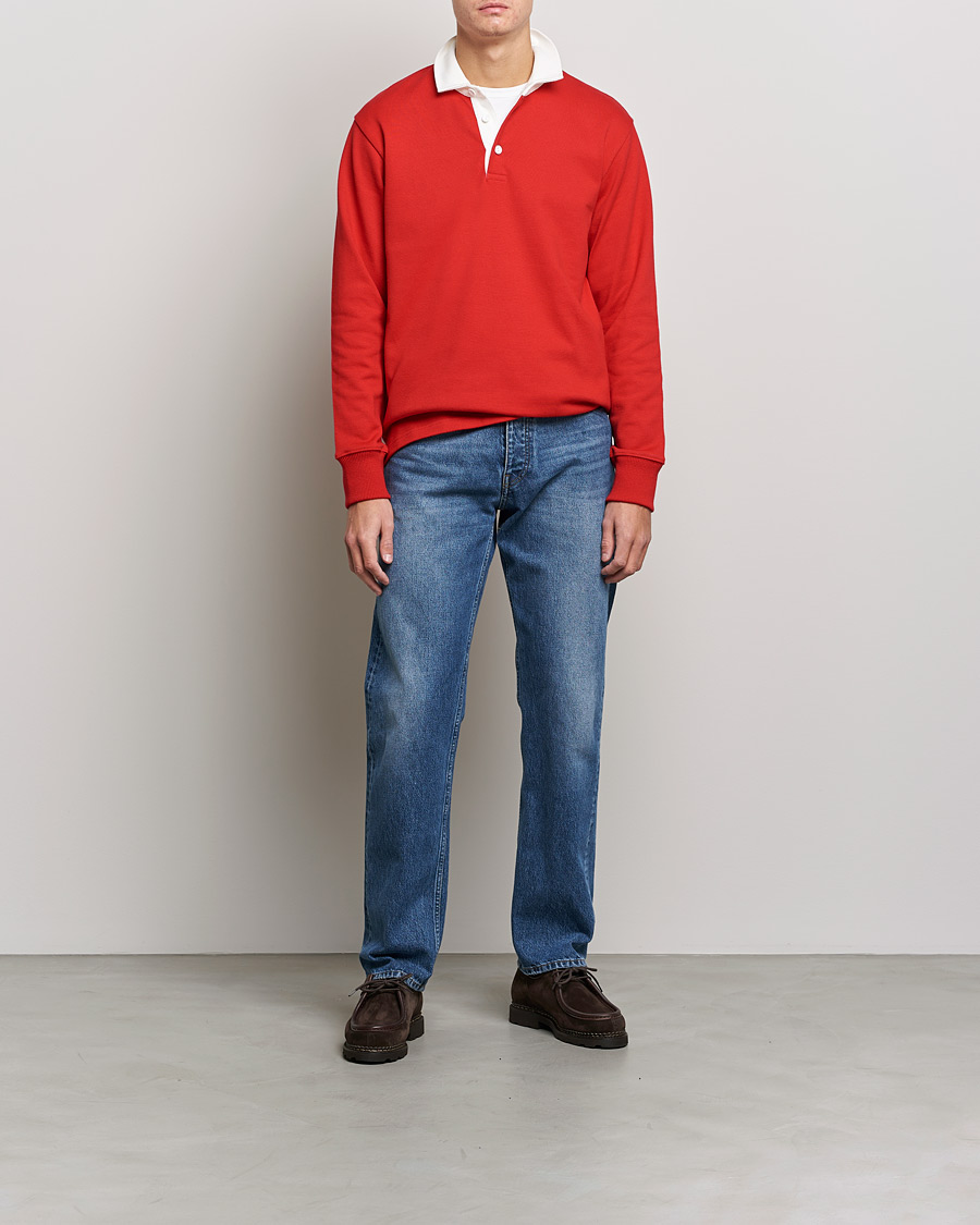 Herren | Pullover | Rowing Blazers | Ametora Dad Rugby Scarlet