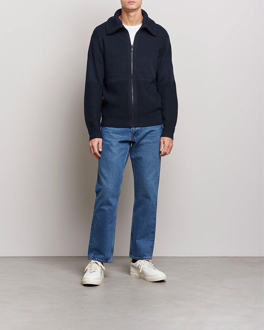 Herren | Pullover | BOSS ORANGE | Kamondo Full Zip Sweater Dark Blue