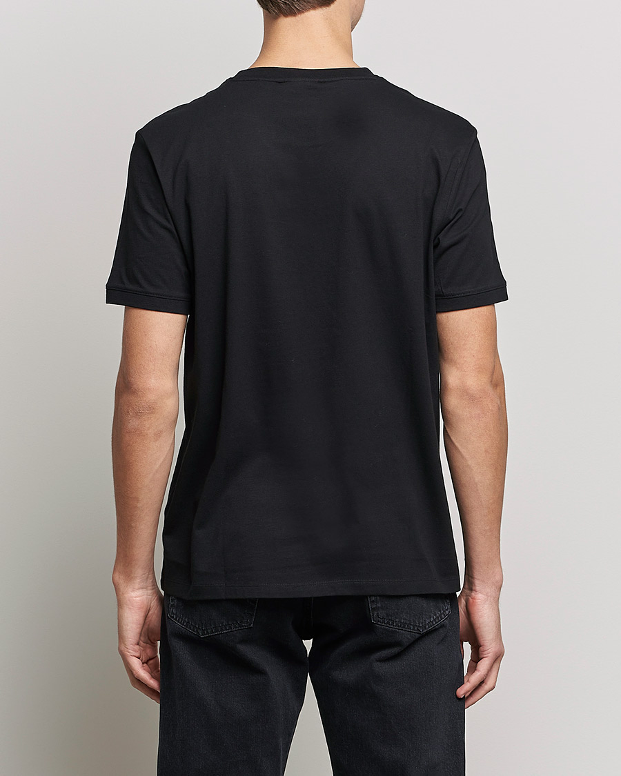 Herren | T-Shirts | HUGO | Diragolino Crew Neck T-Shirt Black