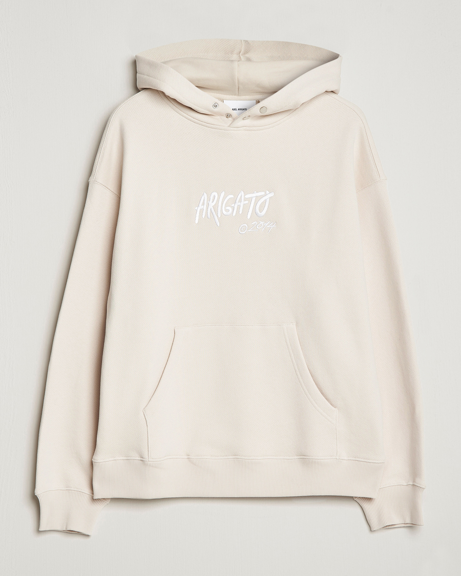 Herren | Pullover | Axel Arigato | Arigato Tag Hoodie Pale Beige