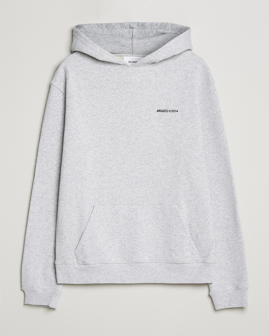 Herren | Pullover | Axel Arigato | Monogram Hoodie Grey Melange