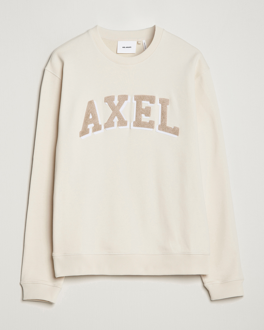 Herren | Pullover | Axel Arigato | Axel Arc Sweatshirt Pale Beige