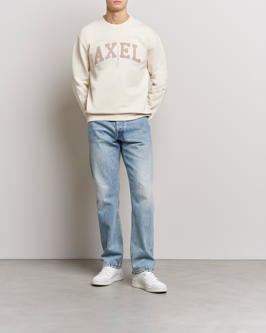 Herren | Pullover | Axel Arigato | Axel Arc Sweatshirt Pale Beige