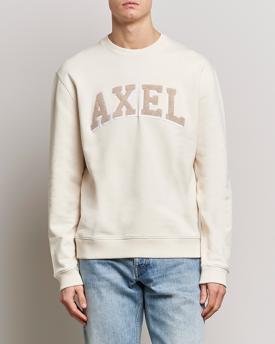 Herren | Pullover | Axel Arigato | Axel Arc Sweatshirt Pale Beige
