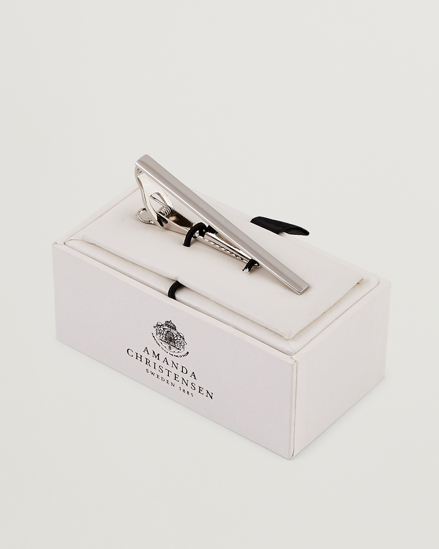 Herren | Amanda Christensen Tie Clip Silver | Amanda Christensen | Tie Clip Silver