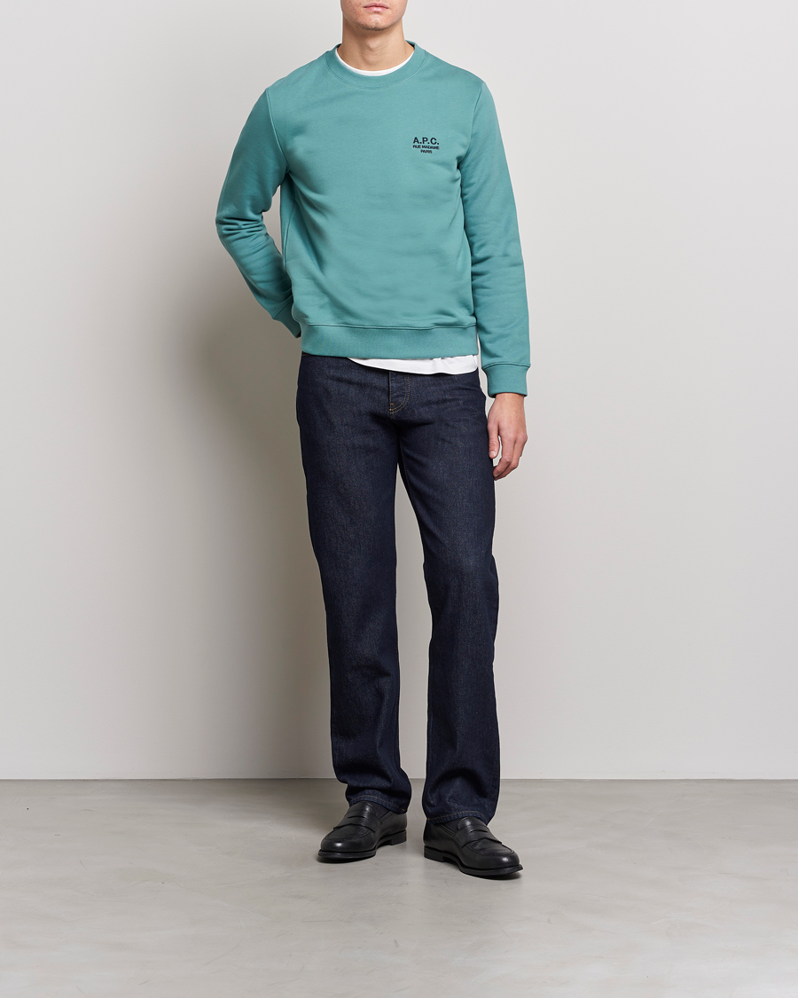 Herren | Pullover | A.P.C. | Rider Sweatshirt Green