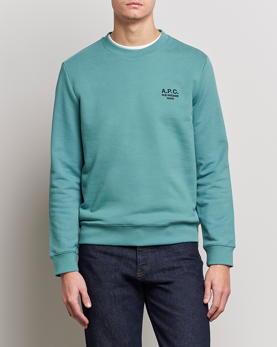 Herren | Pullover | A.P.C. | Rider Sweatshirt Green