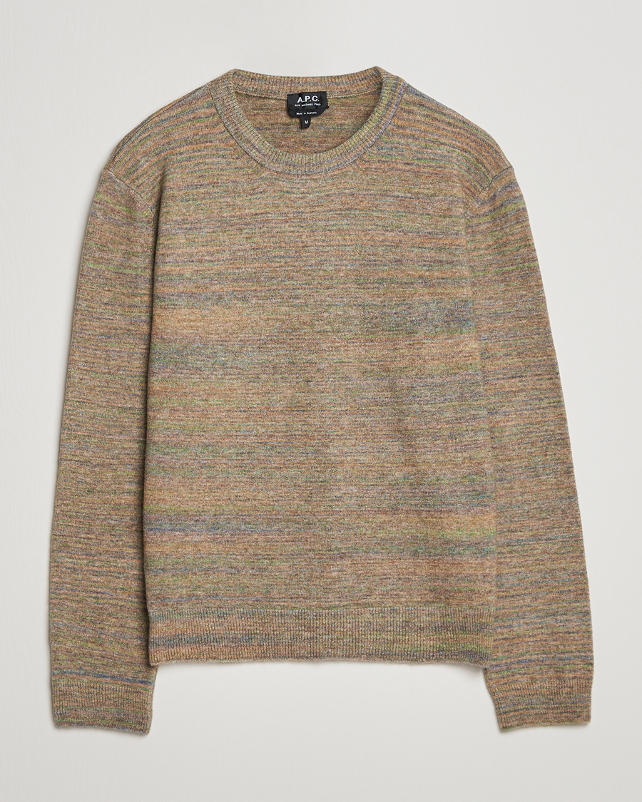 Herren | Pullover | A.P.C. | Degrade Sweater Light Khaki