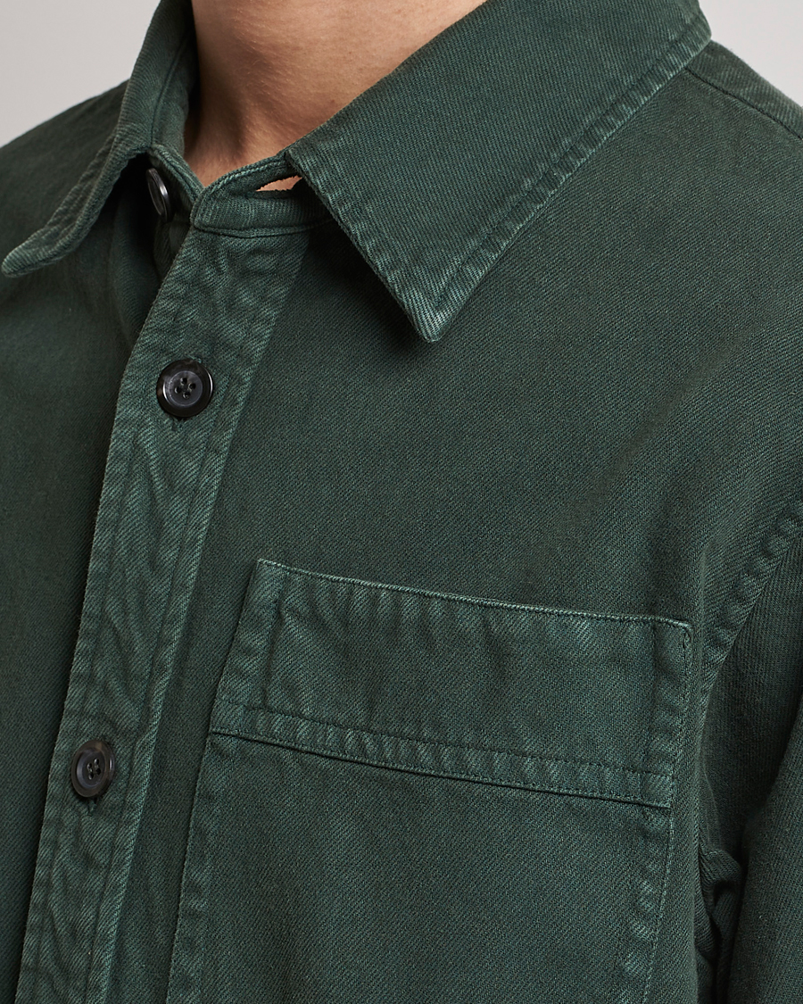 Herren | Hemden | A.P.C. | Basile Shirt Jacket Dark Green