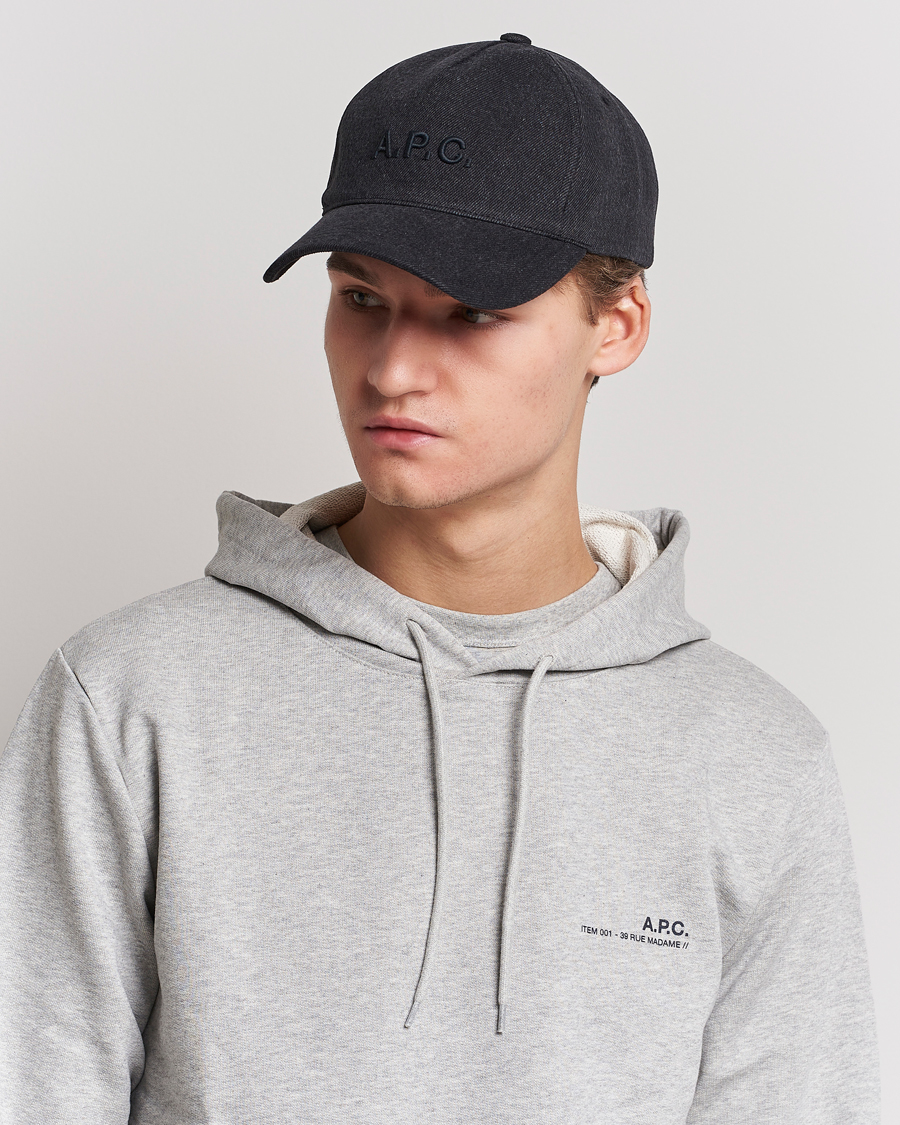 Herren | A.P.C. Baseball Cap Black | A.P.C. | Baseball Cap Black
