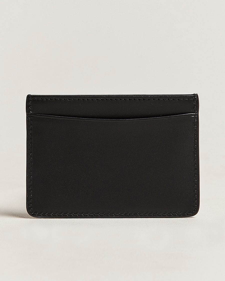 Herren | Accessoires | A.P.C. | Calf Leather Card Holder Black