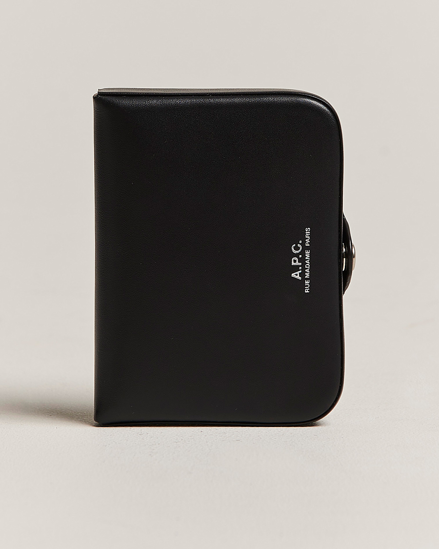 Herren | A.P.C. Coin Wallet Black | A.P.C. | Coin Wallet Black