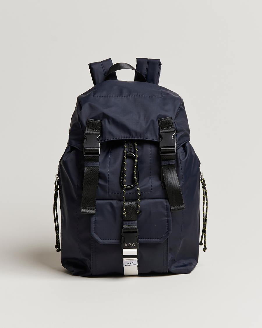 Herren | A.P.C. Trek Backpack Dark Navy | A.P.C. | Trek Backpack Dark Navy