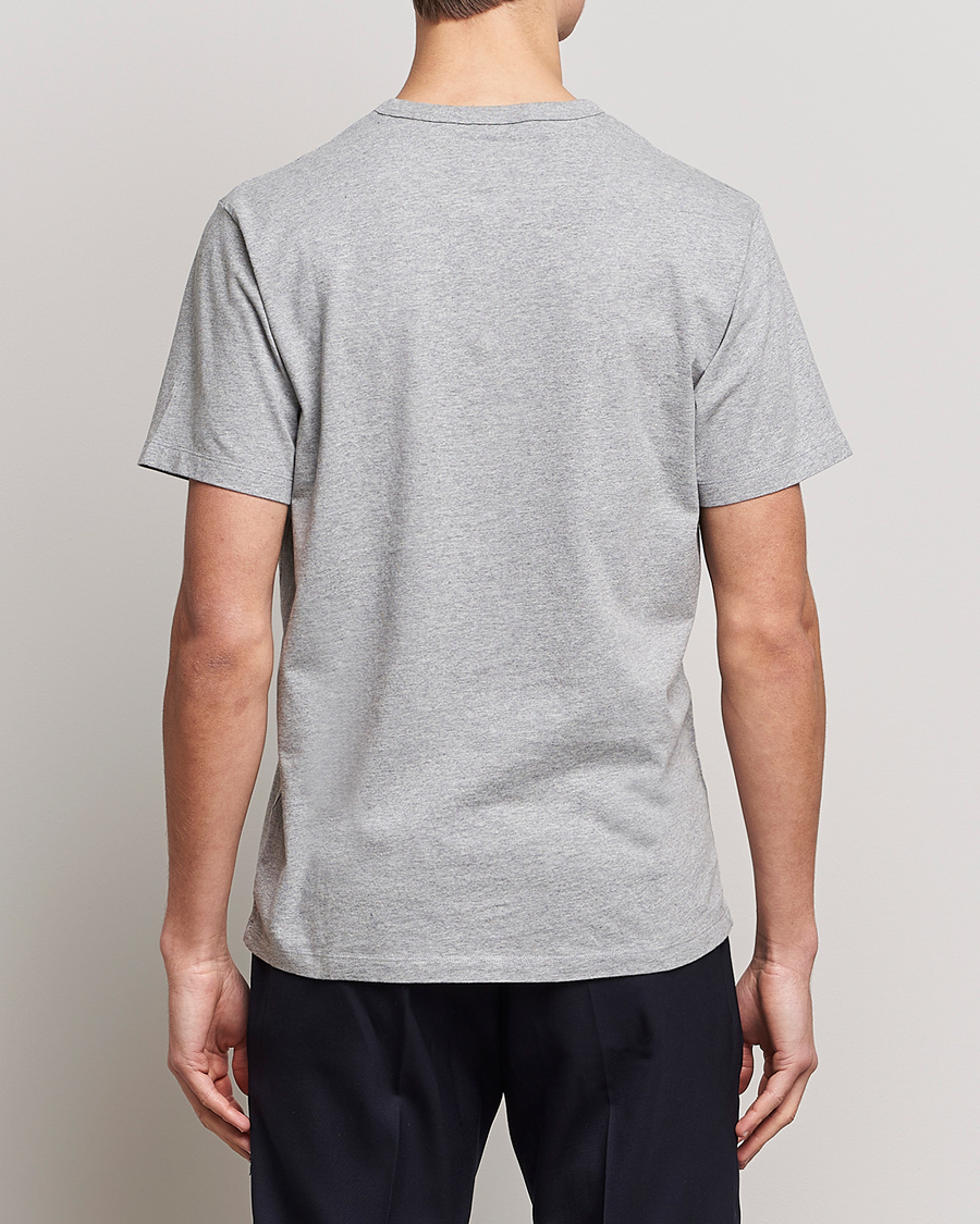 Herren | T-Shirts | Maison Kitsuné | Baby Fox Patch Tee Light Grey