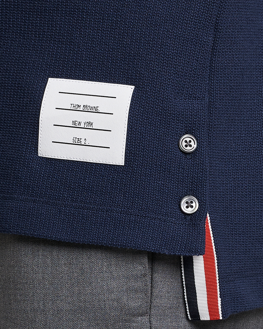 Herren | Poloshirts | Thom Browne | RWB Stripe Polo Shirt Navy