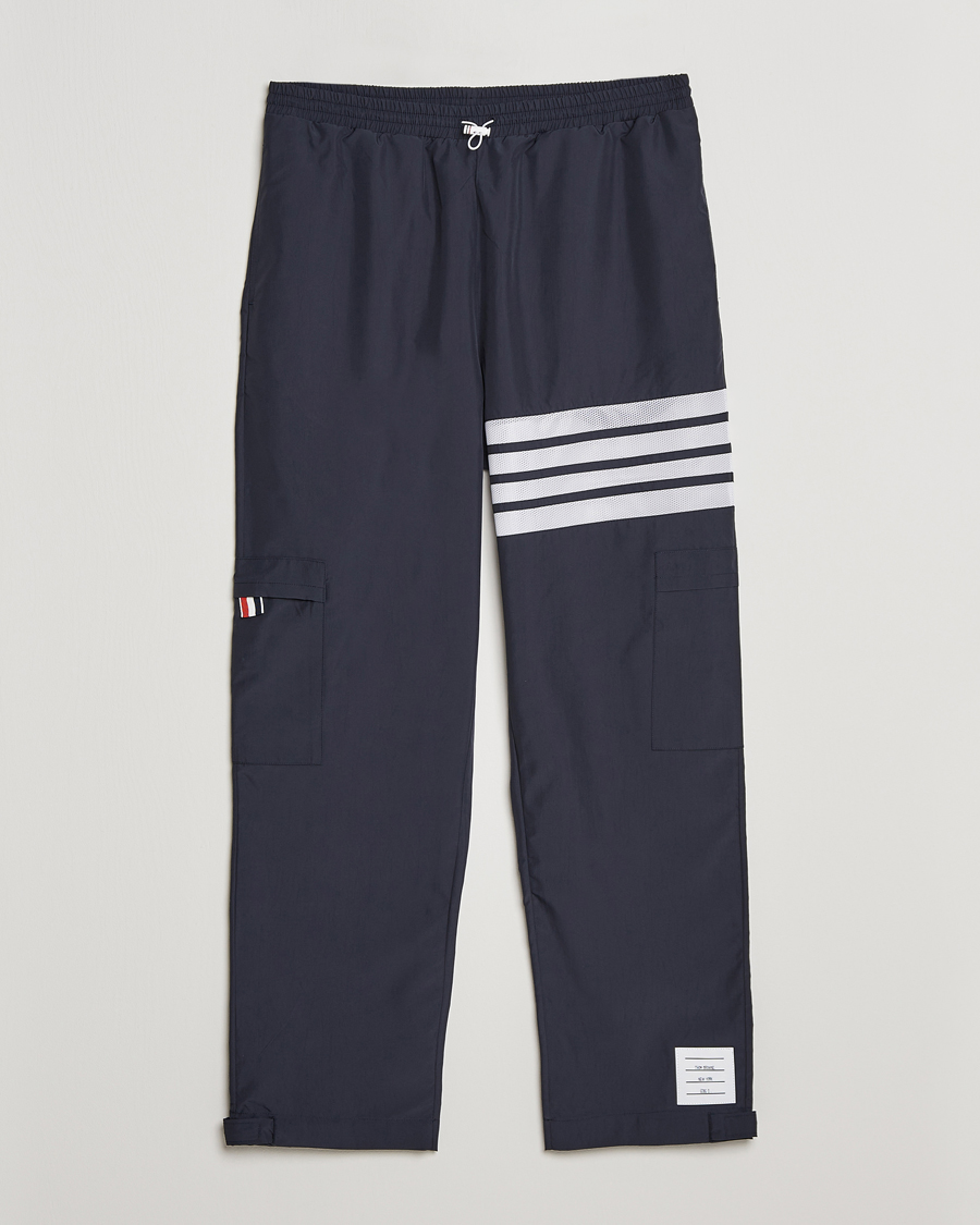 Herren | Hosen | Thom Browne | Packable Ripstop Trousers Navy