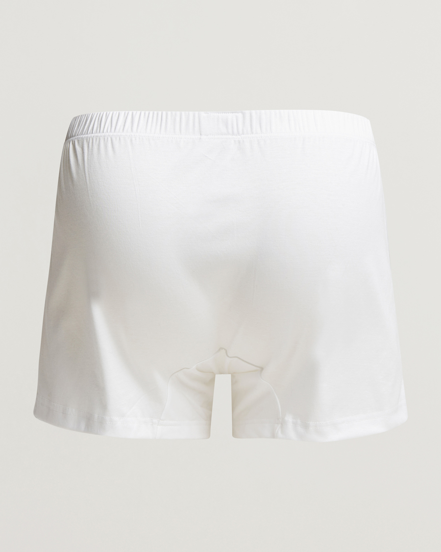 Herren | Kleidung | Zimmerli of Switzerland | Sea Island Cotton Boxer Shorts White