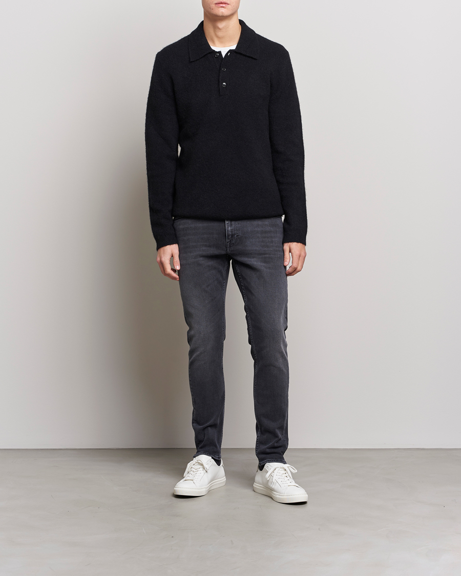 Herren | Jeans | Tiger of Sweden | Evolve Organic Cotton Jeans Black