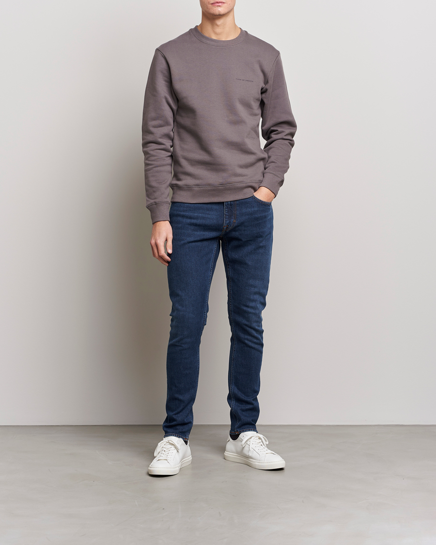 Herren | Jeans | Tiger of Sweden | Pistolero Organic Cotton Jeans Royal Blue