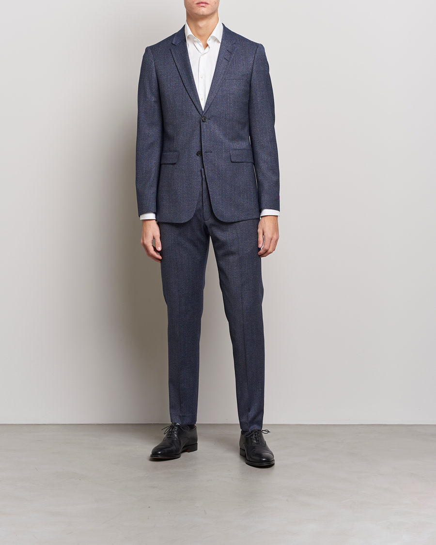 Herren | Hosen | Tiger of Sweden | Tenutas Wool Trousers Dusty Blue