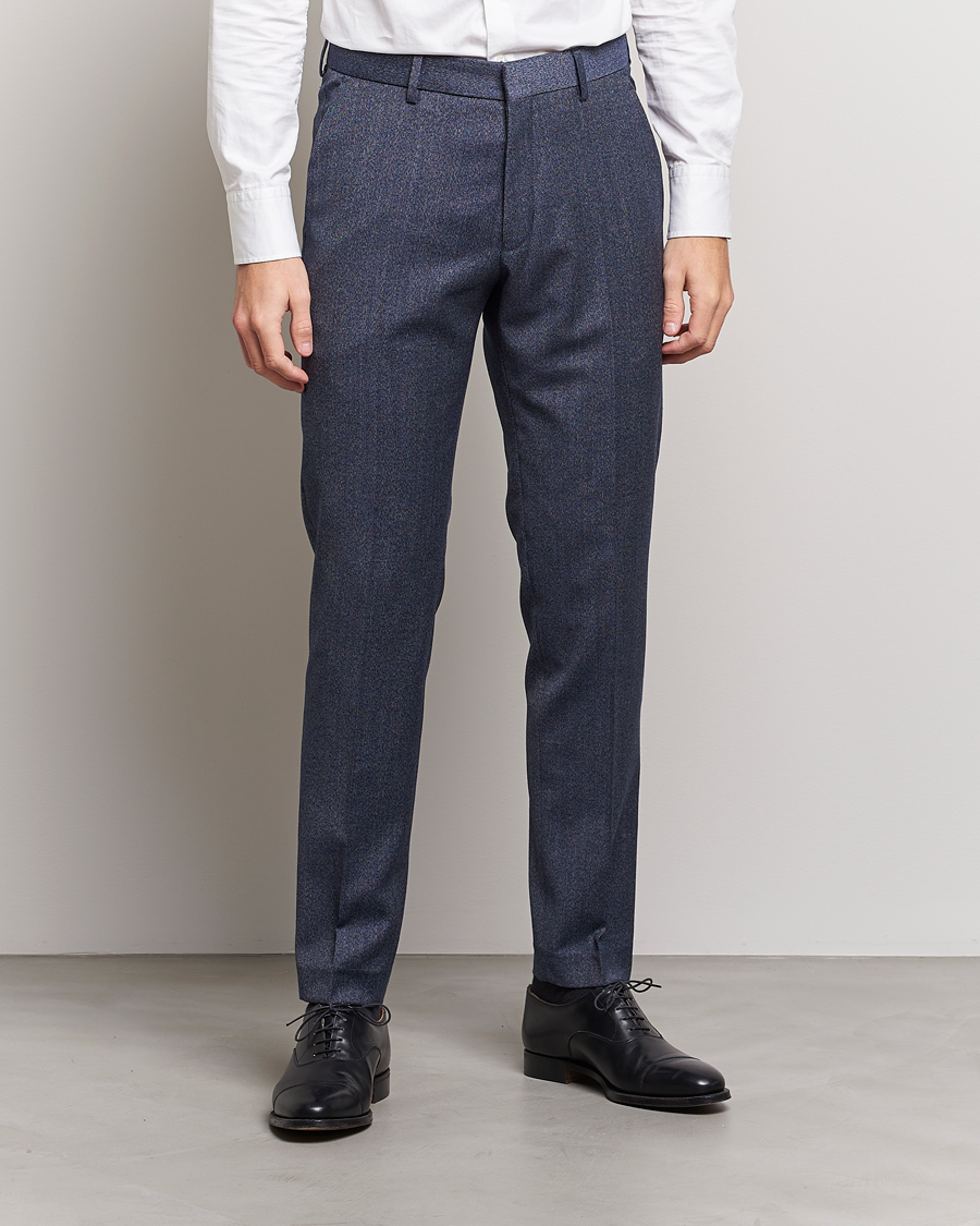 Herren | Hosen | Tiger of Sweden | Tenutas Wool Trousers Dusty Blue