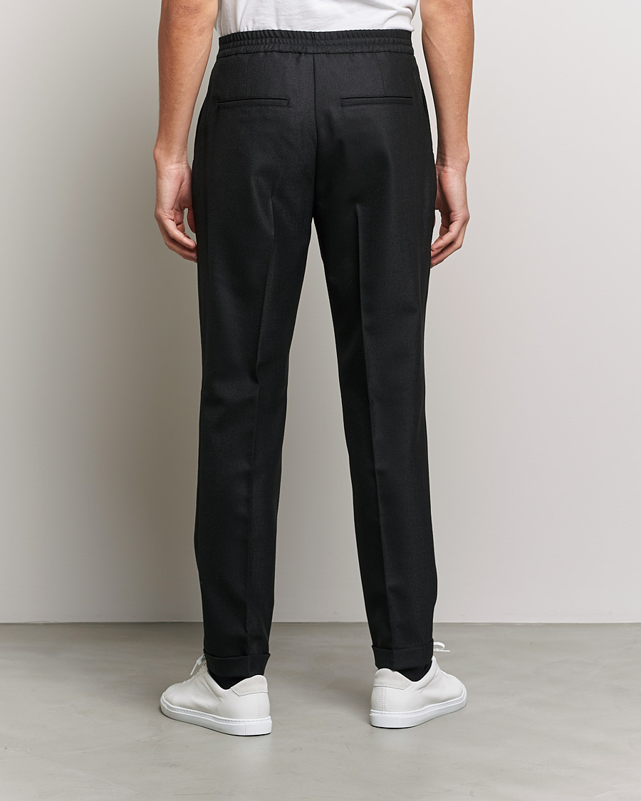 Herren | Hosen | J.Lindeberg | Sasha Wool Twill Pants Black