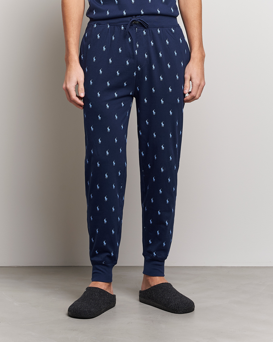 Herren | Schlafanzüge & Bademäntel | Polo Ralph Lauren | Printed Pony Pyjama Pants Navy
