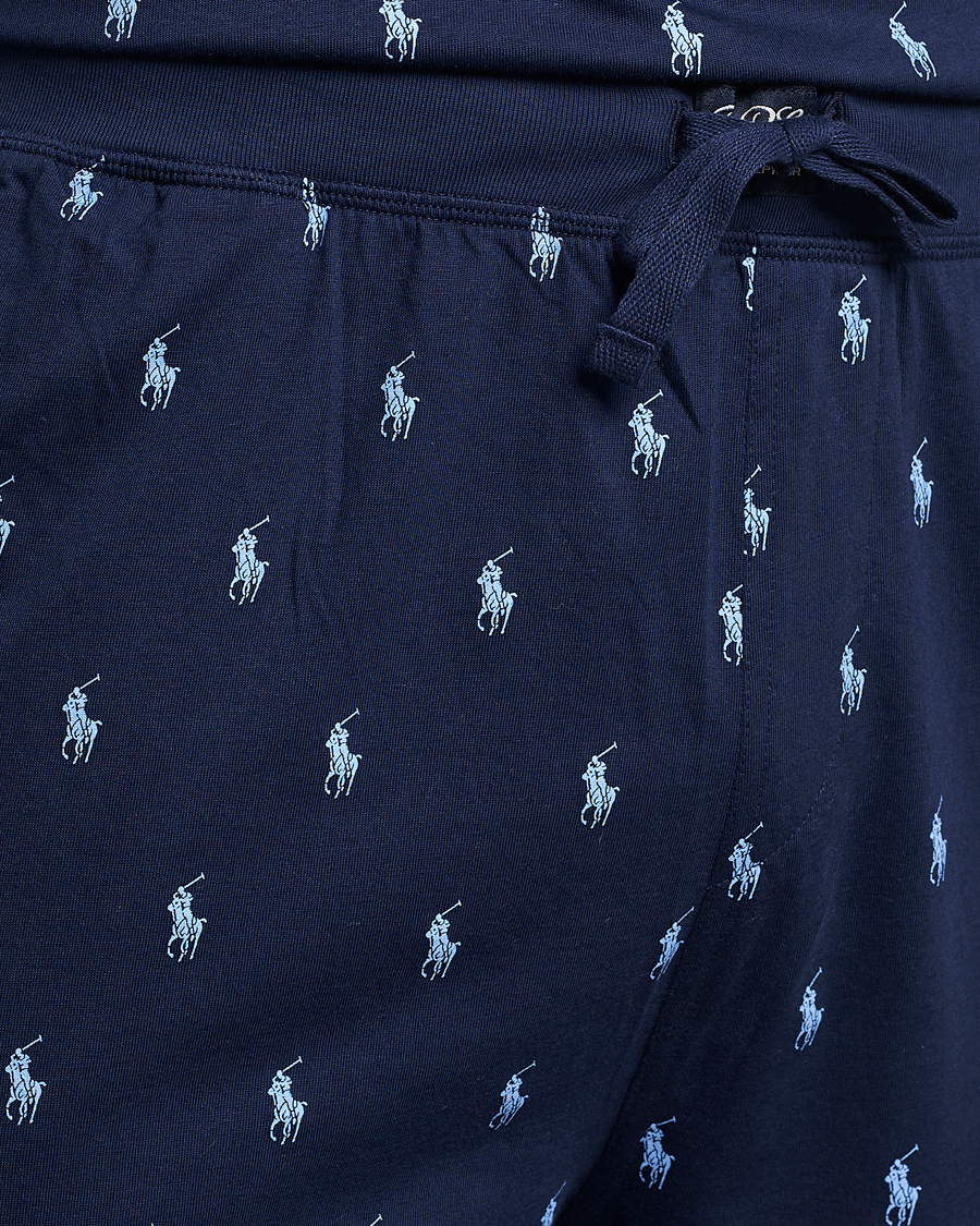 Herren | Schlafanzüge & Bademäntel | Polo Ralph Lauren | Printed Pony Pyjama Pants Navy