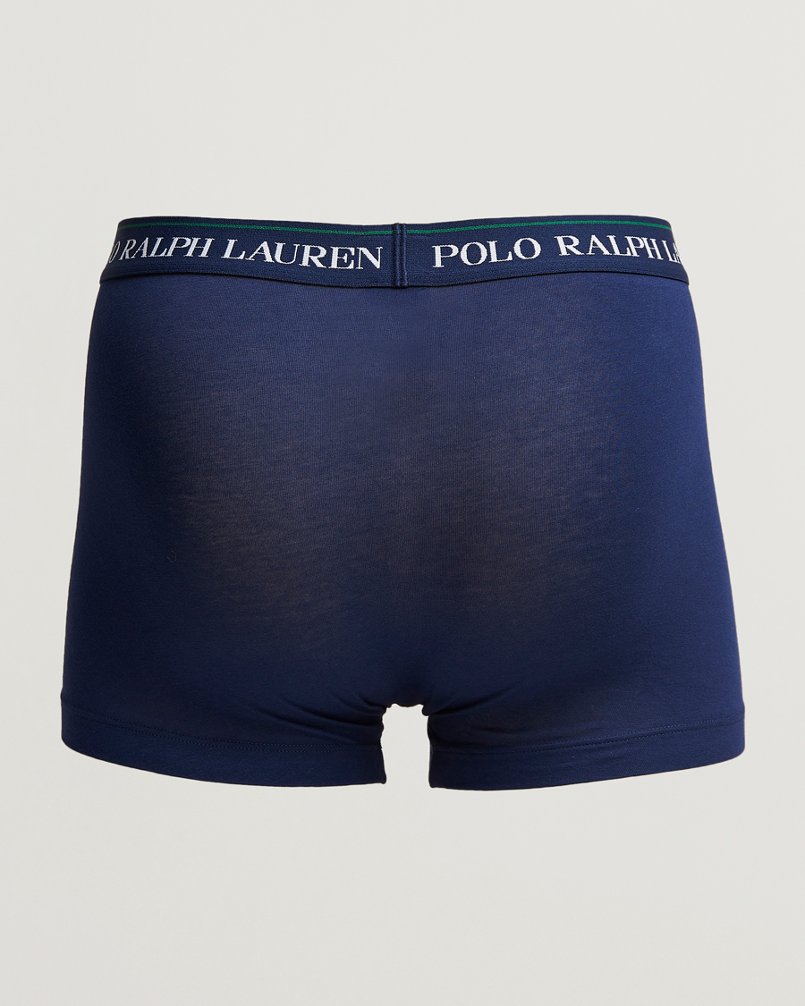Herren | Unterwäsche | Polo Ralph Lauren | 3-Pack Trunk Green/White/Navy