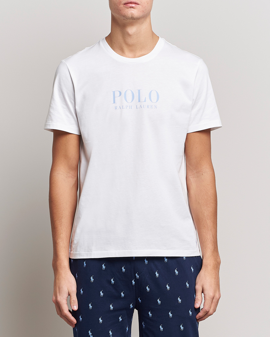 Herren | T-Shirts | Polo Ralph Lauren | Cotton Logo Crew Neck T-Shirt Austin Blue