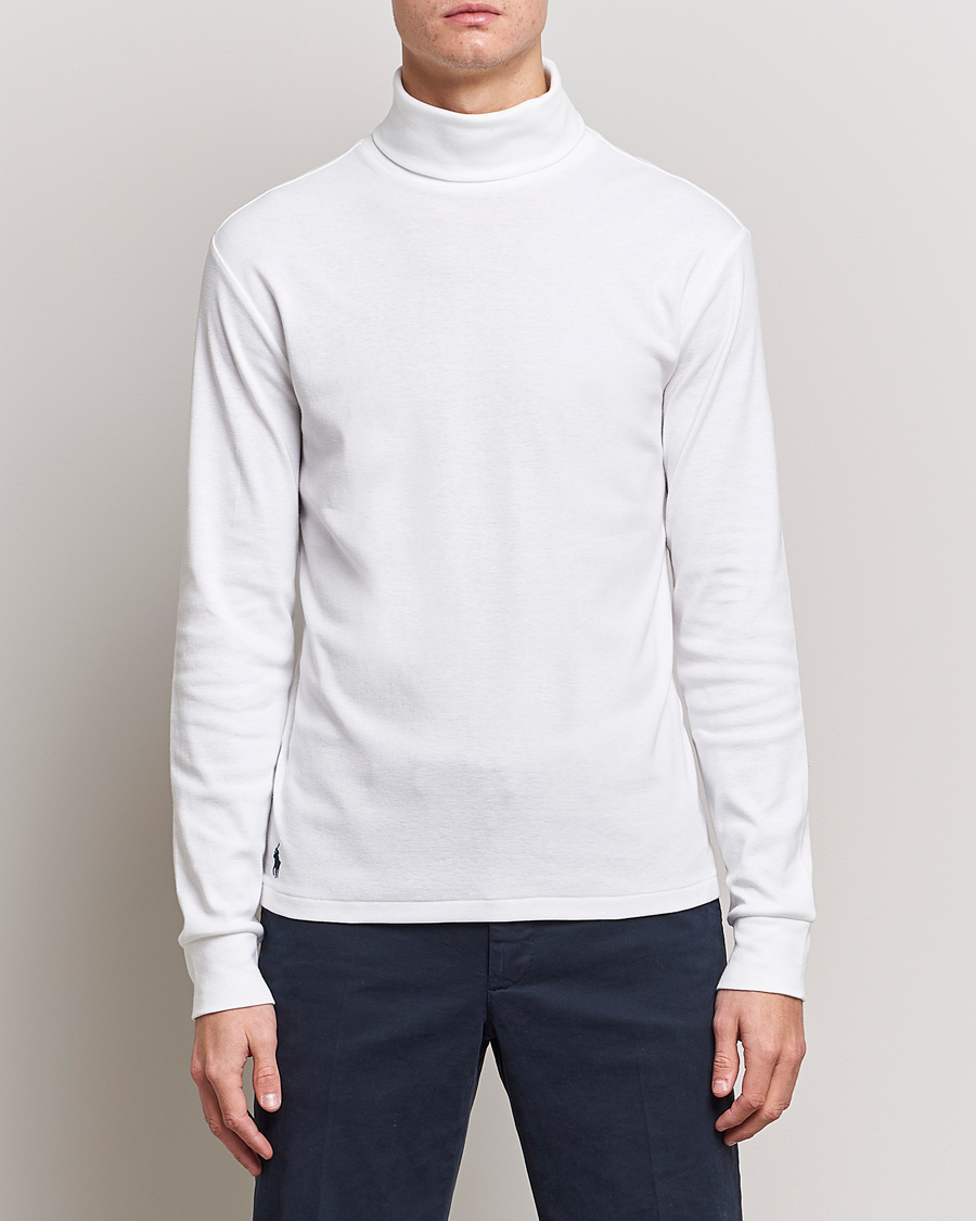 Herren | Pullover | Polo Ralph Lauren | Rib Knitted Polo White