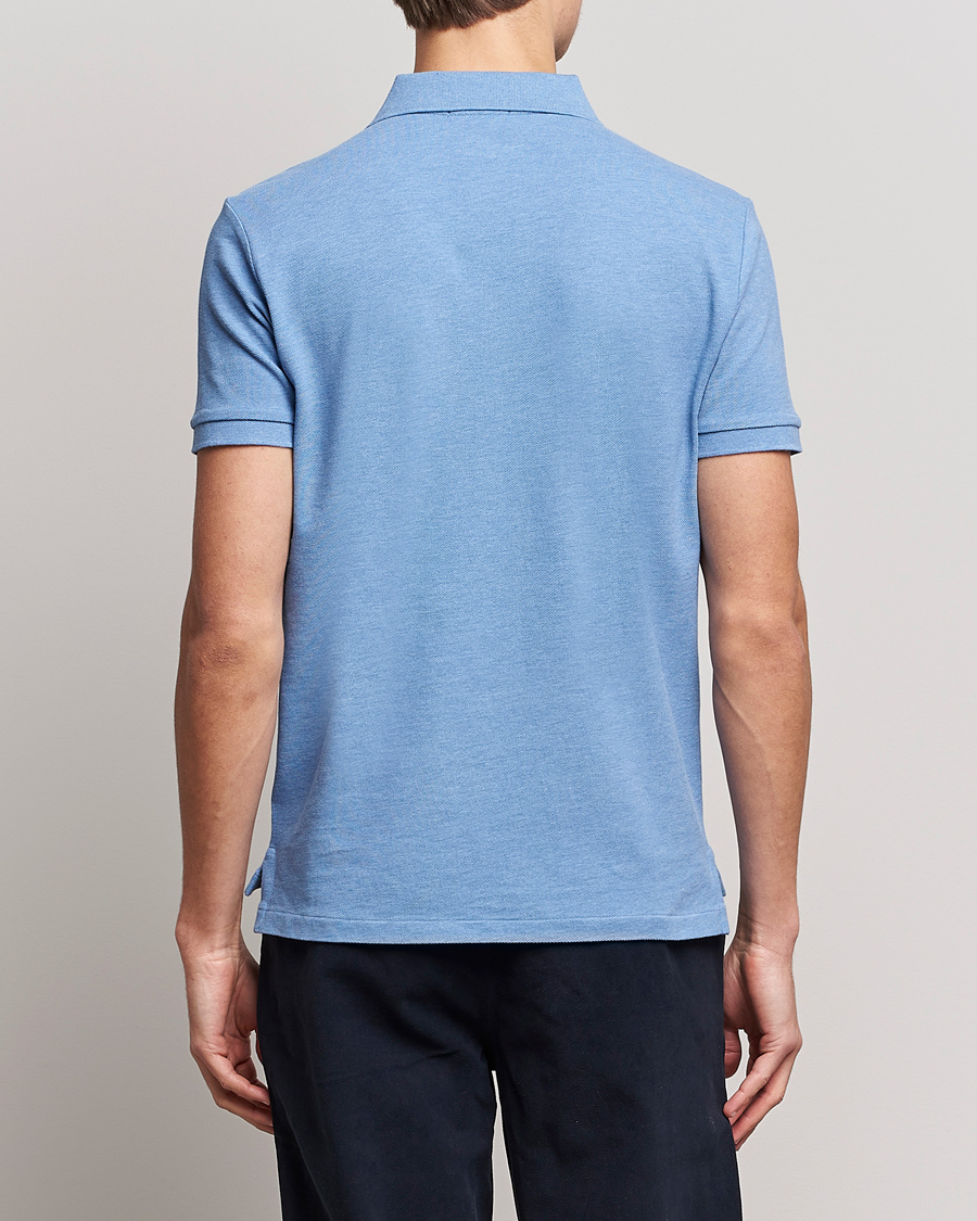 Herren | Poloshirts | Polo Ralph Lauren | Custom Slim Fit Polo Soft Royal Heather