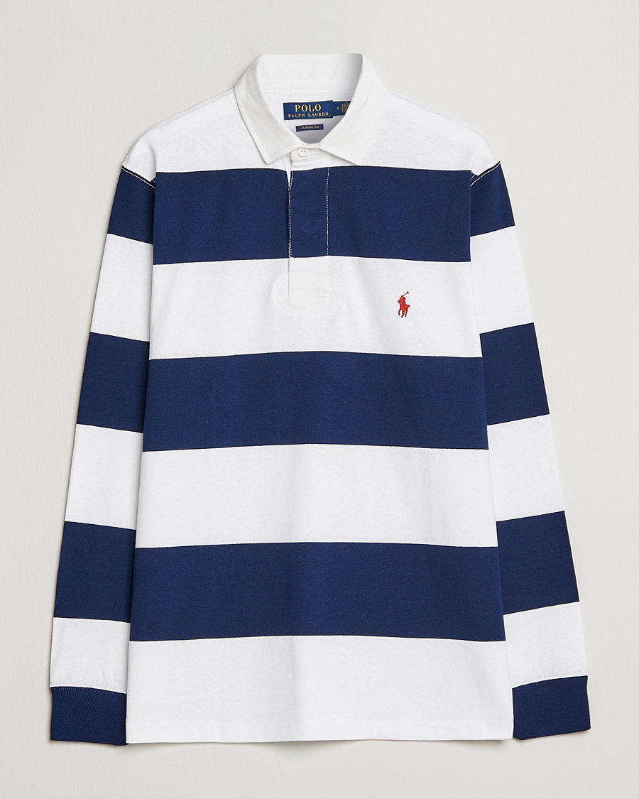 Herren | Pullover | Polo Ralph Lauren | Striped Rugger Navy/White