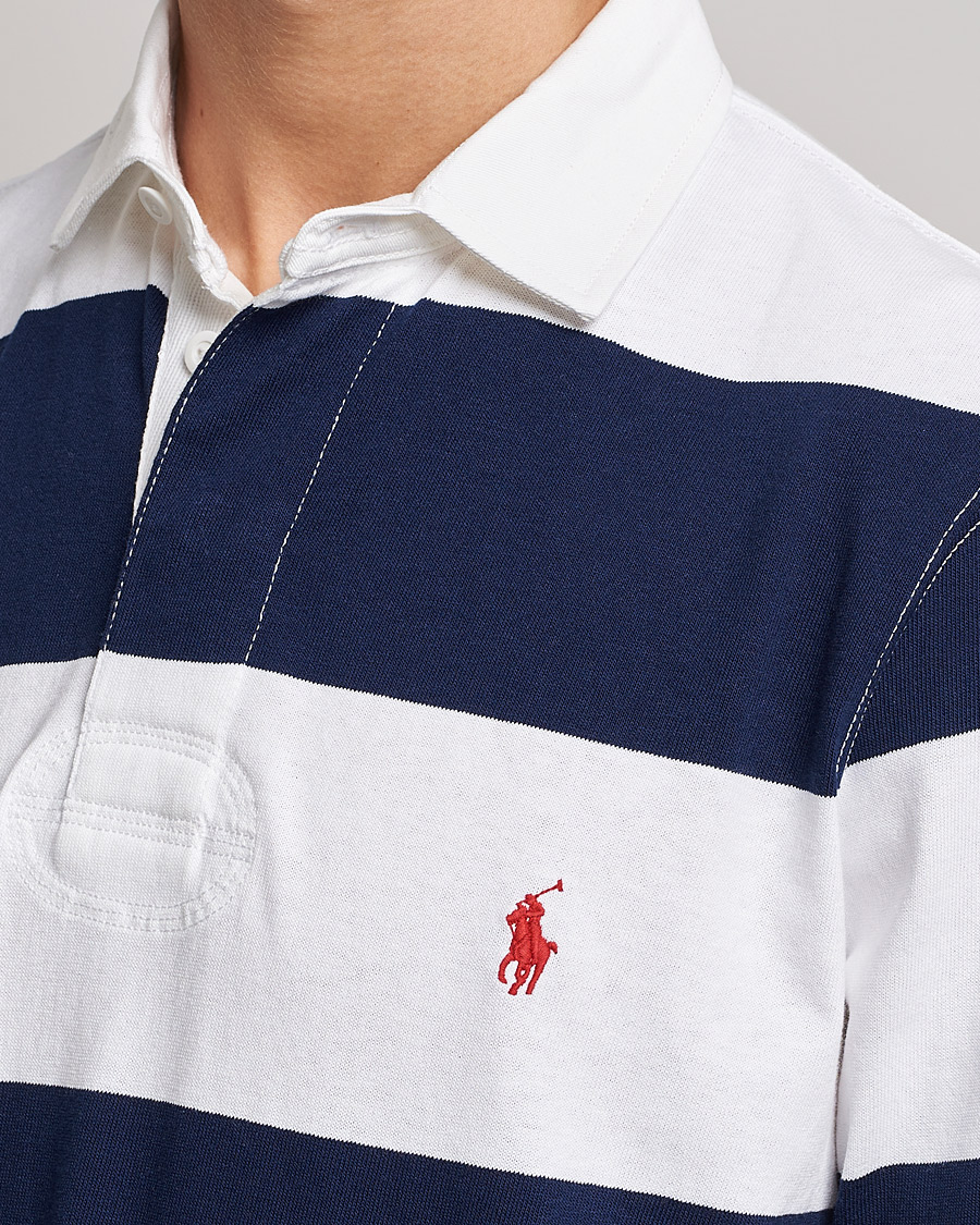 Herren | Pullover | Polo Ralph Lauren | Striped Rugger Navy/White
