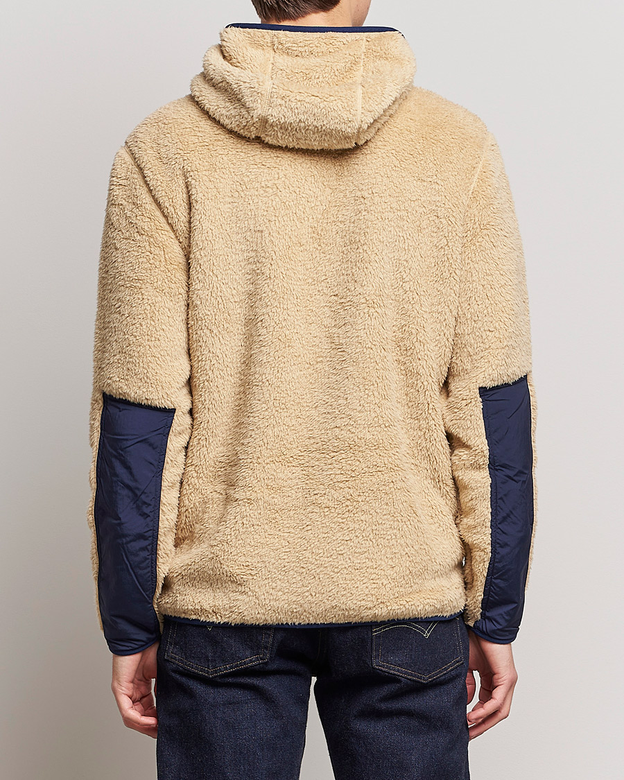 Herren | Pullover | Polo Ralph Lauren | Curly Sherpa Full Zip Hoodie Sand Dune