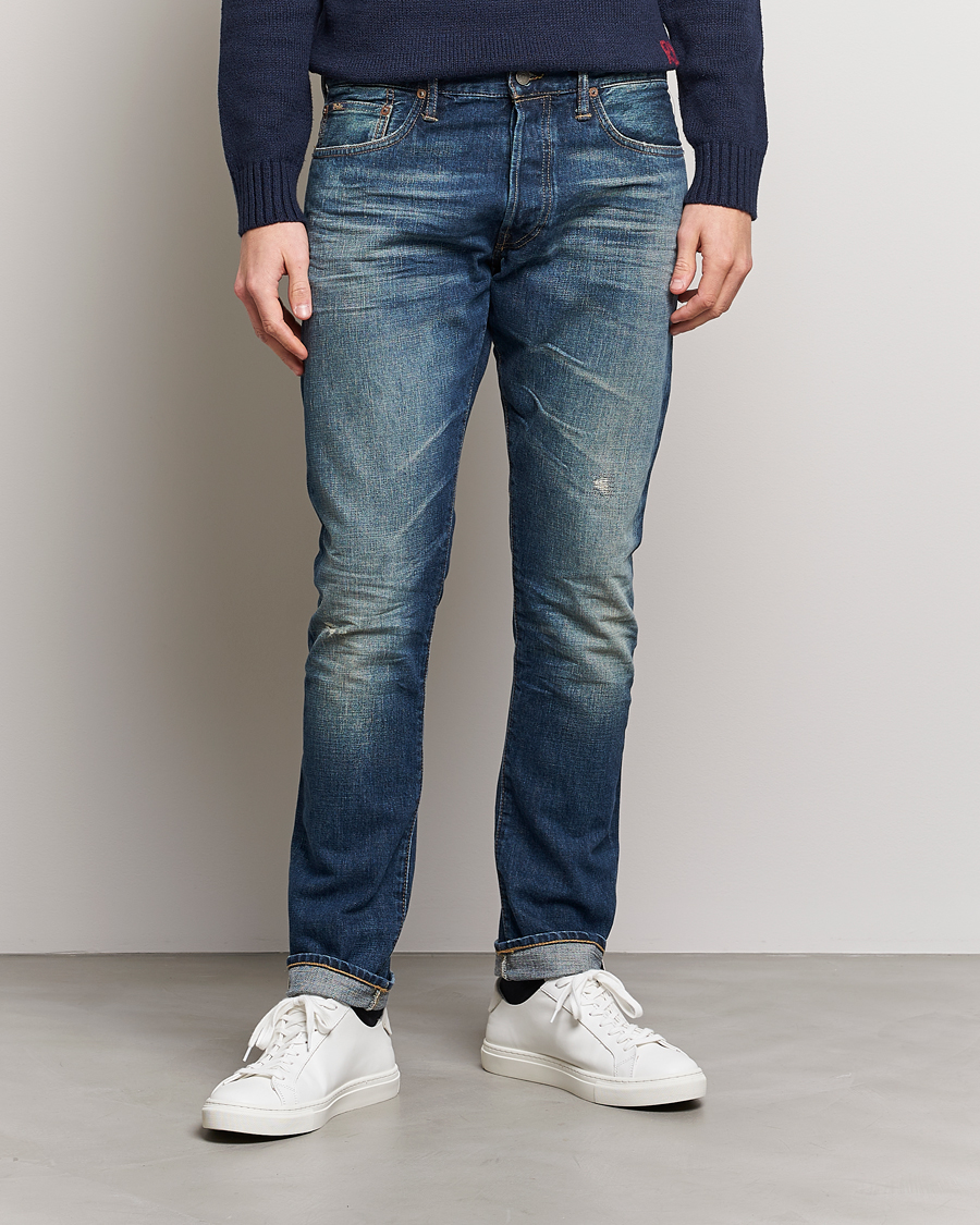 Herren | Jeans | Polo Ralph Lauren | Sullivan Korbel Selvedge Jeans Dark Blue