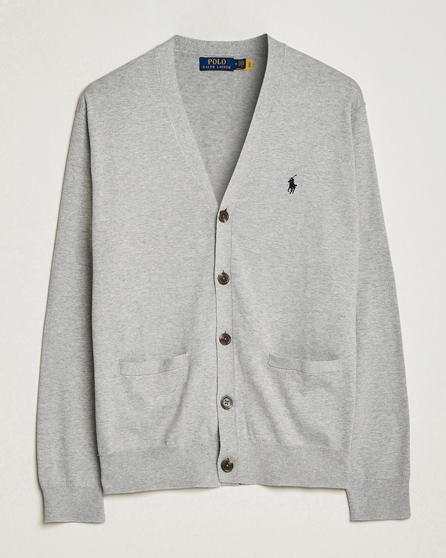 Herren | Pullover | Polo Ralph Lauren | Cotton Cardigan Andover Heather