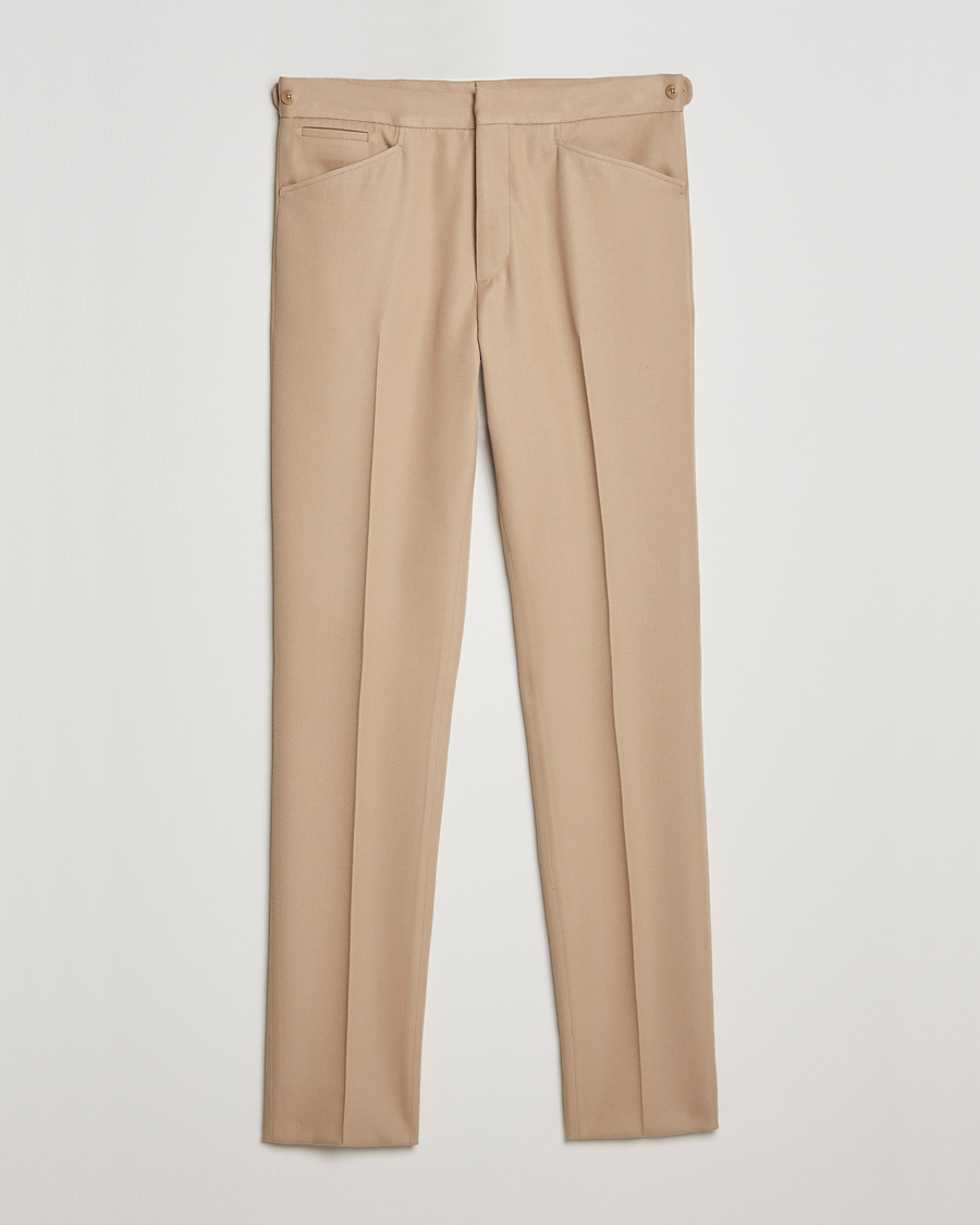 Herren | Hosen | Ralph Lauren Purple Label | Cavalry Twill Trousers Tan