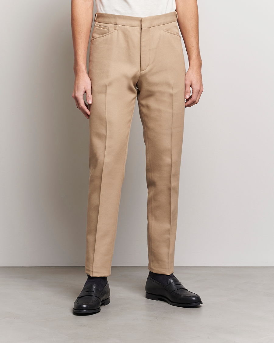 Herren | Hosen | Ralph Lauren Purple Label | Cavalry Twill Trousers Tan