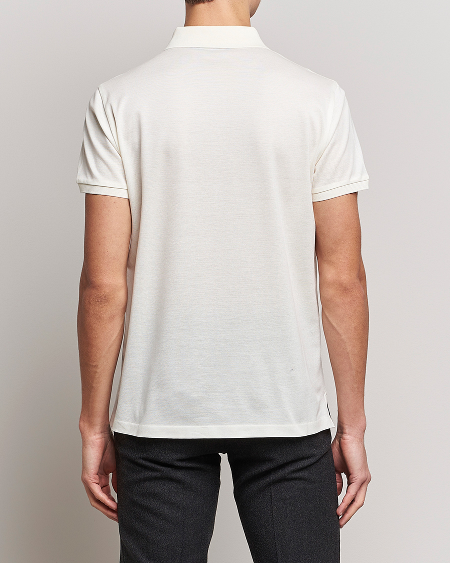 Herren | Poloshirts | Ralph Lauren Purple Label | Mercerized Cotton Polo Classic Cream