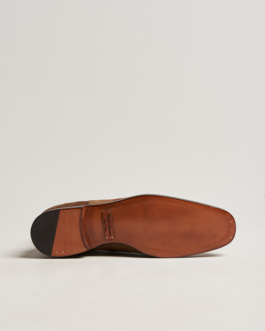 Herren | Ralph Lauren Purple Label Penfield Chelsea Boots Chestnut Suede | Ralph Lauren Purple Label | Penfield Chelsea Boots Chestnut Suede