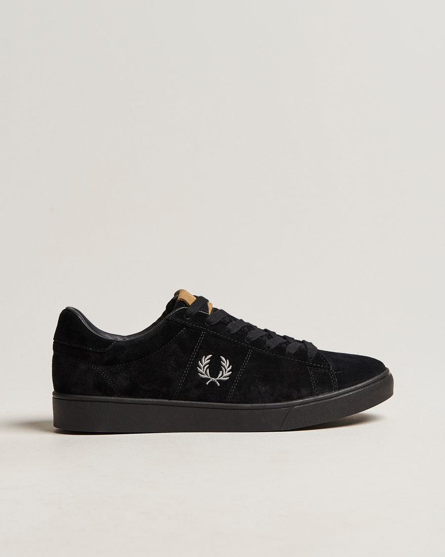 Herren | Fred Perry Spencer Suede Sneaker Black | Fred Perry | Spencer Suede Sneaker Black