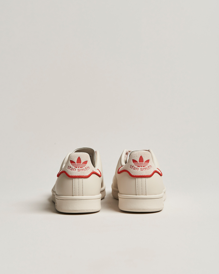 Herren | adidas Originals Stan Smith Sneaker Alumin/Cold Red | adidas Originals | Stan Smith Sneaker Alumin/Cold Red